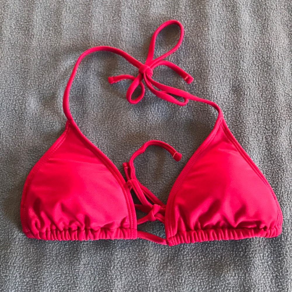 Magenta Bikini Top